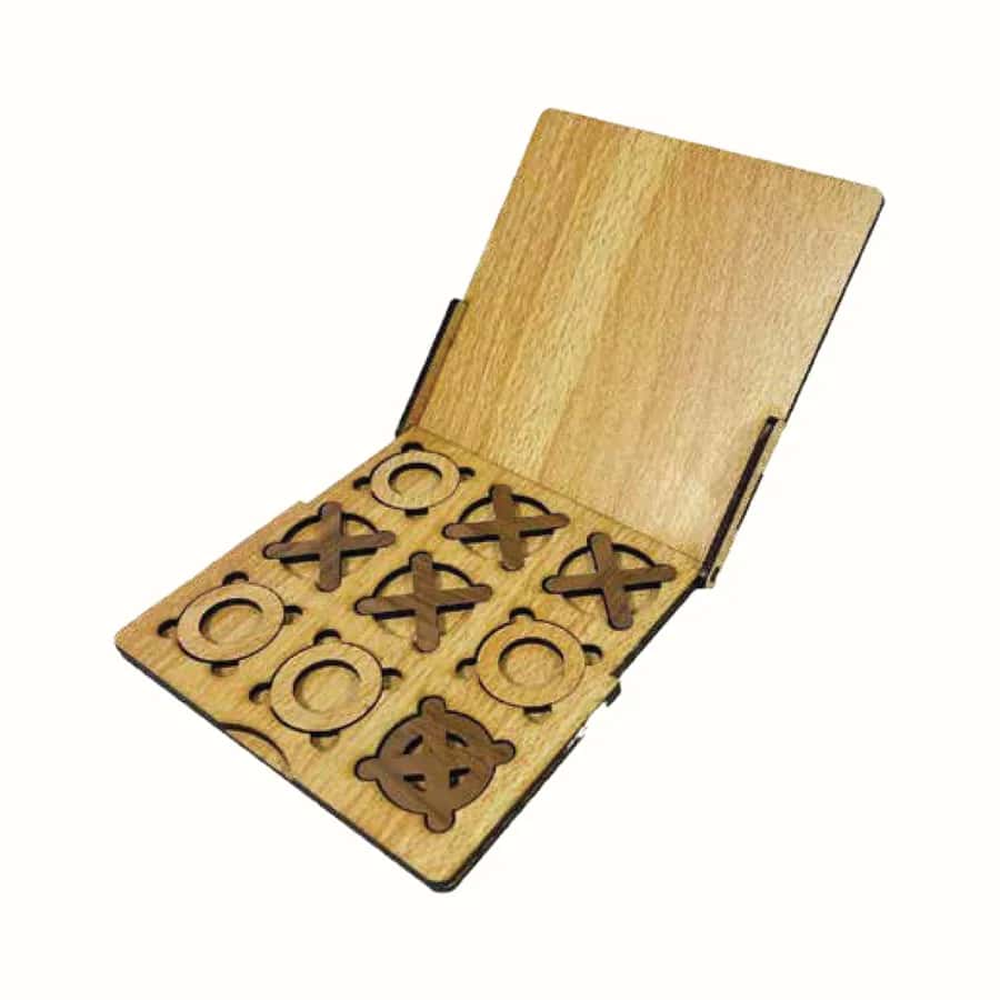 Folding Wooden Game Set