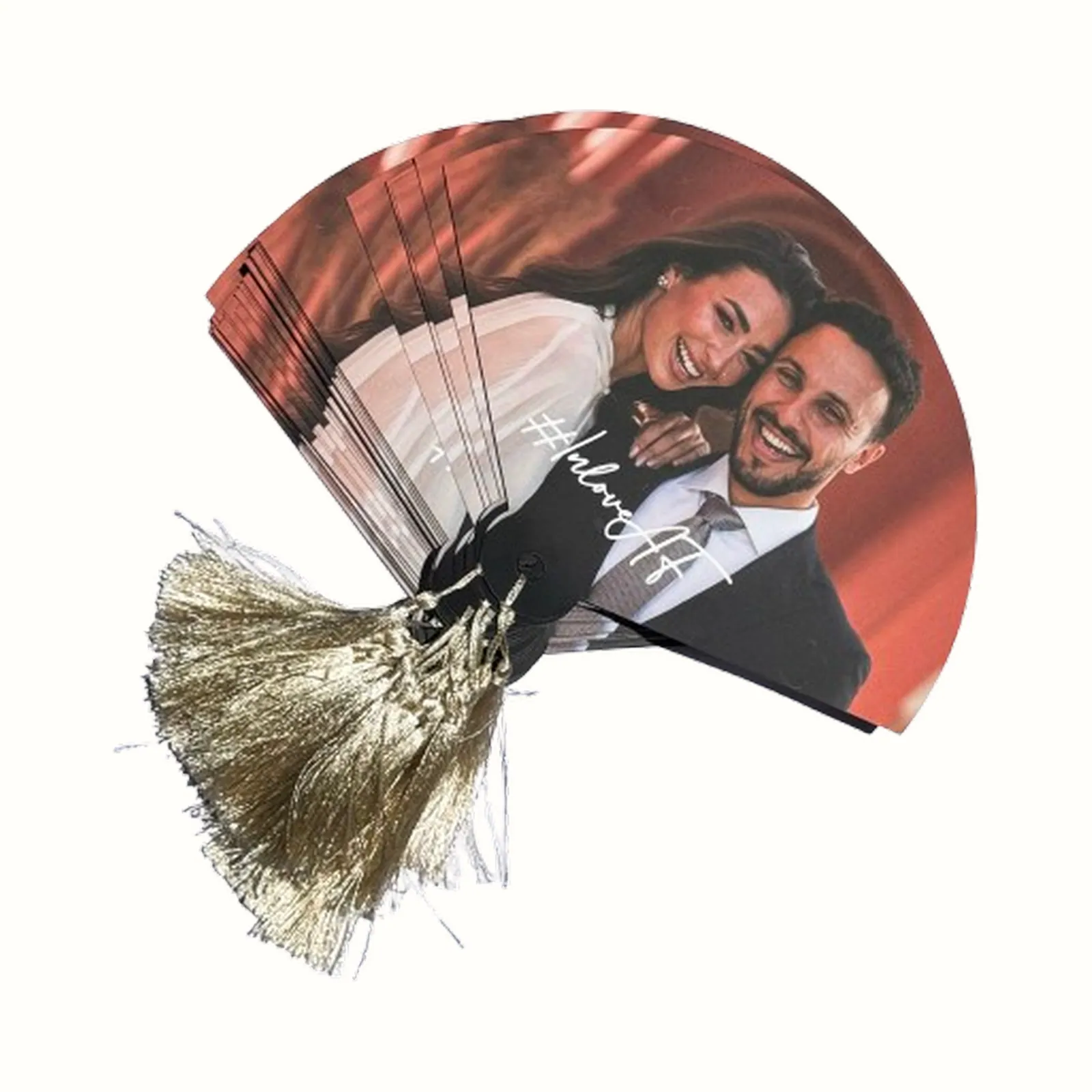 Photo-Print Wedding Fan